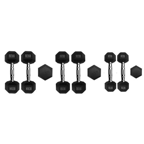 HIIT HEX DUMBBELLS