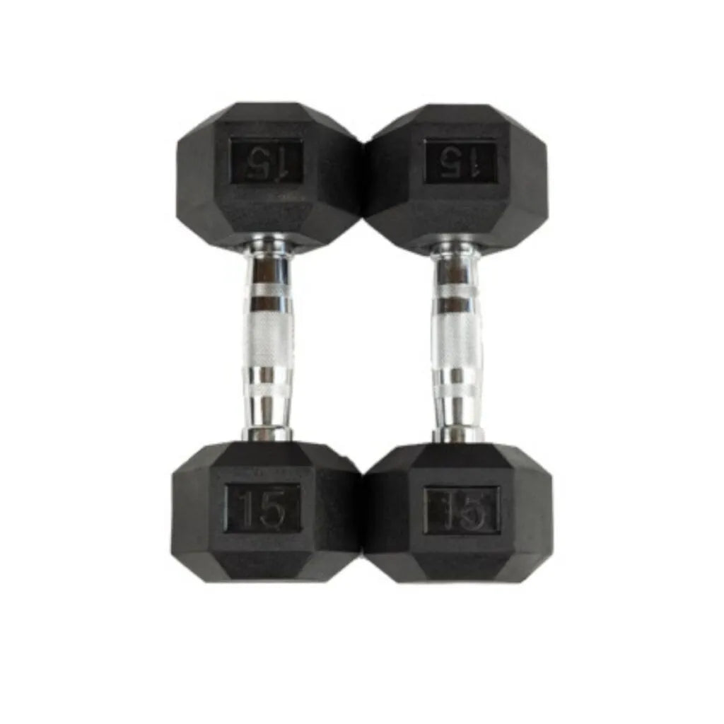 Rubber Hex Dumbbell Sets