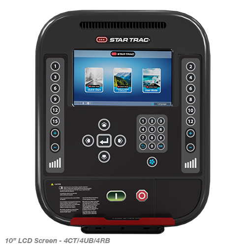 STAR TRAC 4 SERIES 10″ LCD CARDIO CONSOLE