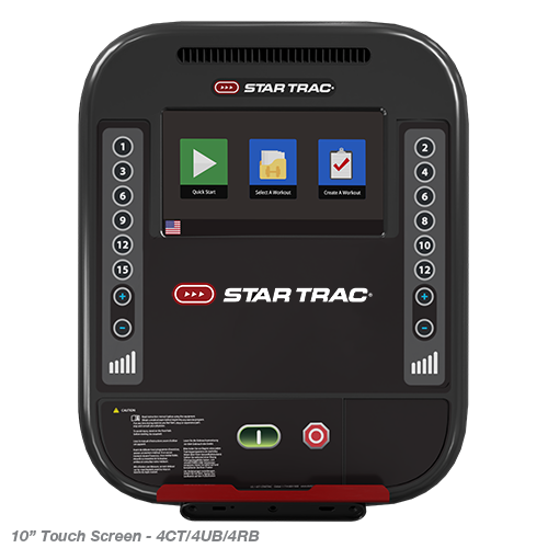 STAR TRAC 4 SERIES 10″ TOUCHSCREEN CARDIO CONSOLE